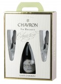 Chavron: Gift set "Chavron. Demi-sec" (Chavron. Demi-sec + 2 goblet) Подарочный набор "Шаврон. Деми-сек" (Шаврон. Деми-сек + 2 бокала)