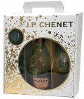 Jean Paul Chenet: Gift set "J.P. Chenet" (Demi-Sec J.P.Chenet + 2 goblet) Подарочный набор "Ж.П. Шене" (Деми-Сек Ж.П.Шене + 2 бокала)